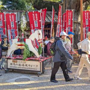 「住吉大社 神馬の道 再現ウォ－ク」が開催されました！（11月23日）